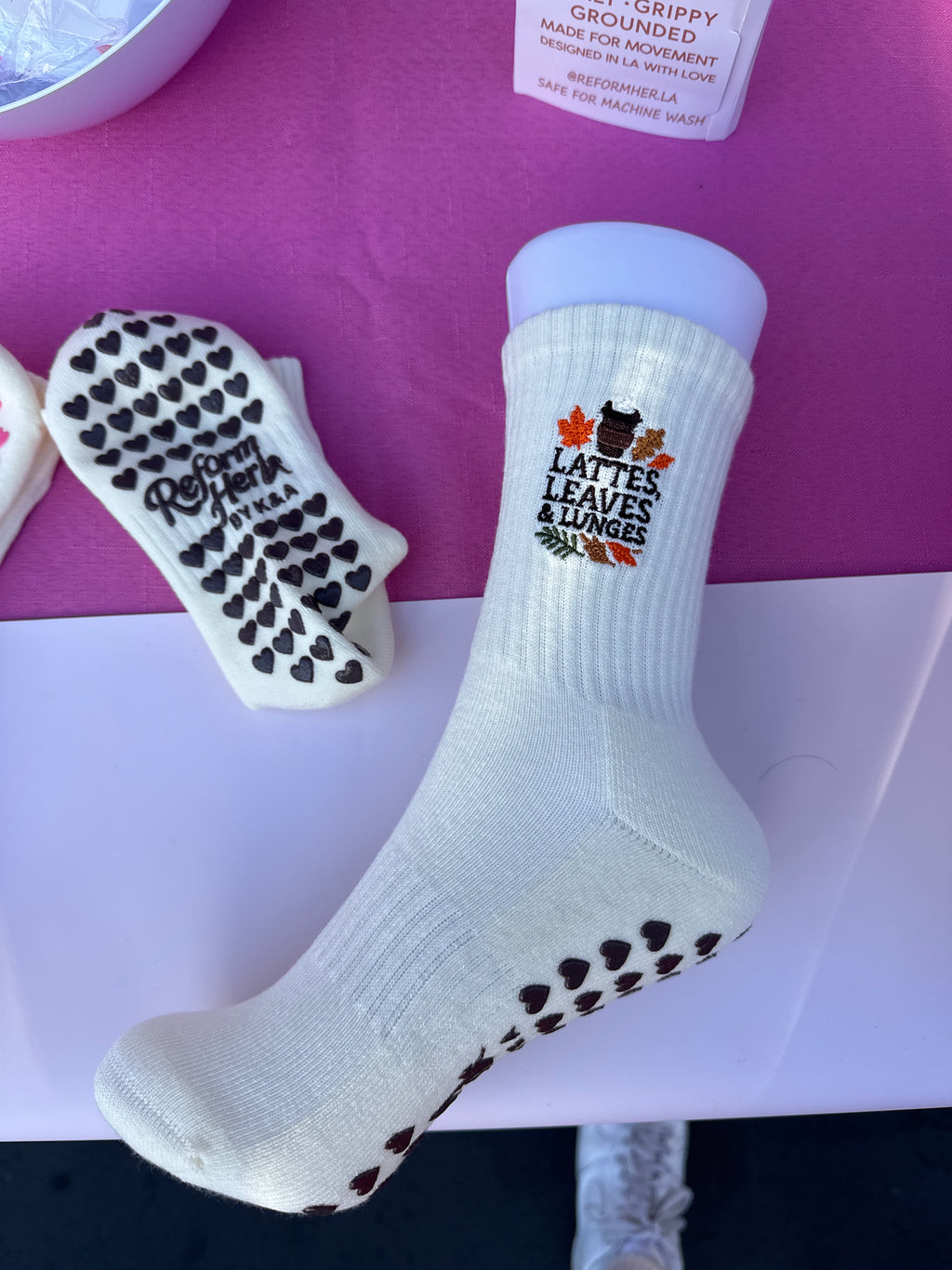 Lattes,Leaves &Lunges